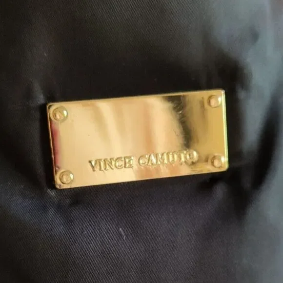 Vince Camuto Faux Fur Trim midweight down coat women XS Winter puffer - Picture 11 of 11